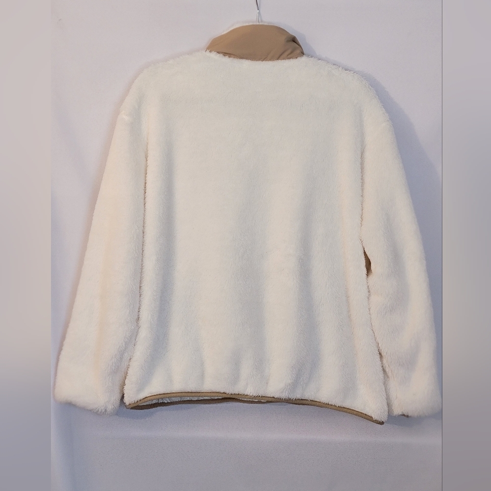 Lands' End Sherpa Fleece Pullover Jacket Size XL/P - Picture 9 of 13